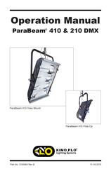 Kino Flo ParaBeam 210 DMX Operation Manual