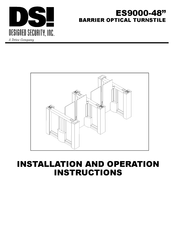 Detex DSI ES9000 Installation And Operation Instruction Manual