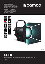 Cameo F4 FC User Manual