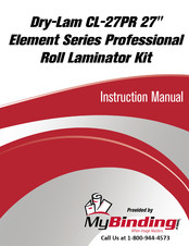 Dry-Lam CL-27PR Operation Manual