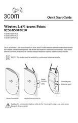 3Com 8500 Quick Start Manual