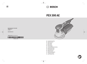 Bosch PEX 300 AE Original Instructions Manual