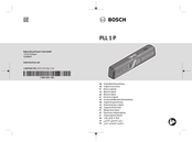 Bosch PLL 1 P Instructions Manual