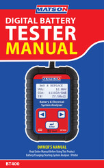 matson BT400 Owner's Manual