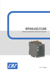 CMZ RP064IO/CAN User Manual