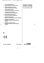 EINHELL 34.205.06 Original Operating Instructions