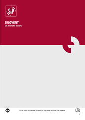 S&P Duovent Series Wiring Manual