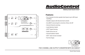 AudioControl LC5i PRO Quick Start Manual