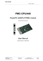 ESD PMC-CPU/440 User Manual