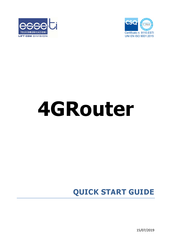 Esse-ti 4GRouter Quick Start Manual