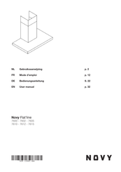 Novy Flat'line 7612 User Manual
