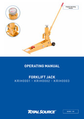 Total Source KRIH0003 Operating Manual