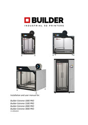 Builder Extreme 1500 PRO Installation And User Manual