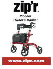 Zip'r Pioneer Owner's Manual