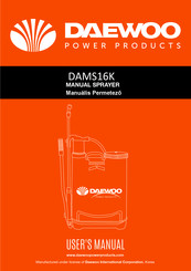Daewoo DAMS16K User Manual