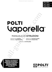 POLTI vaporella 507 pro Instruction Manual