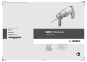 Bosch Professional GBH 2-20 RE Original Instructions Manual