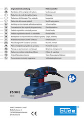 GÜDE FS 90 E Original Instructions Manual