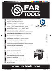 Far Tools MR 40PB Original Manual