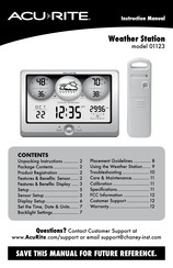 AcuRite 01123 Instruction Manual