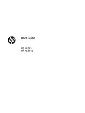 HP HC241 User Manual