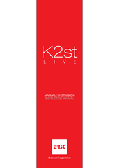 ERJK LIVE K2st - TOP Instruction Manual