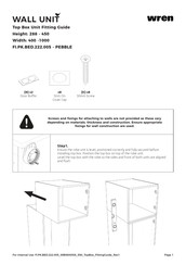 Wren PEBBLE FI.PK.BED.222.005 Fittings Manual