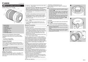 Canon RF-S 18-150mm F3.5-6.3 IS STM Instructions