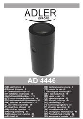 Adler Europe AD 4446 User Manual