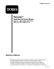 Toro Recycler 20061 Operator's Manual