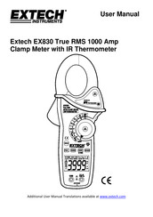 Extech Instruments EX830 User Manual