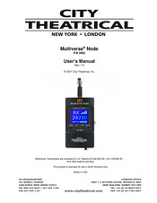 City Theatrical Multiverse 5902 User Manual