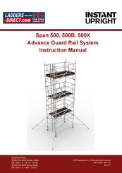 Instant Upright Span 500B Instruction Manual