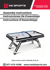 MD SPORTS AWH090 017M Assembly Instructions Manual