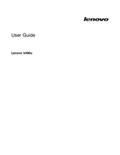 Lenovo V490u User Manual