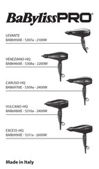 Babylisspro Excess-HQ BAB6990IE Manual