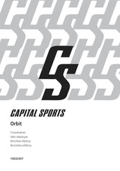CAPITAL SPORTS Orbit 10032457 Manual