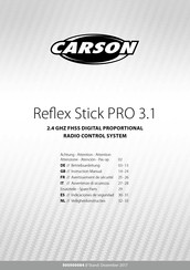 Carson Reflex Stick PRO 3.1 Instruction Manual