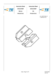 TE Connectivity ERGOCRIMP 539 725-2 Instruction Sheet