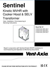 Vent-axia Sentinel Kinetic CWHR SELV Manuals | ManualsLib