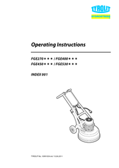 Hydrostress FGE530P Operating Instructions Manual