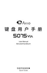 Akko 5075VIA User Manual