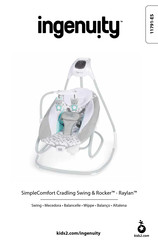 ingenuity SimpleComfort Cradling Swing & Raylan Manual