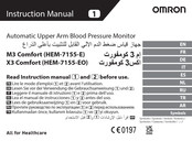 OMRON M3 Comfort (HEM-7155-E) Automatic Upper Arm Blood Pressure Monitor  Instruction Manual