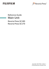 Fujifilm Revoria Press SC180 Reference Manual