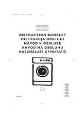 Electrolux EWF 830 Instruction Booklet