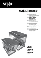 Newa Mirabello MIR 40 Instructions And Warranty