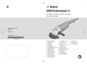 Bosch Professional GWS 20-230 J Original Instructions Manual