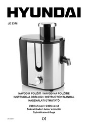 Hyundai JE 337II Instruction Manual