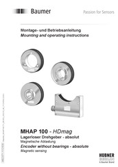 Baumer HDmag MHAP 100 B5 G Mounting And Operating Instructions